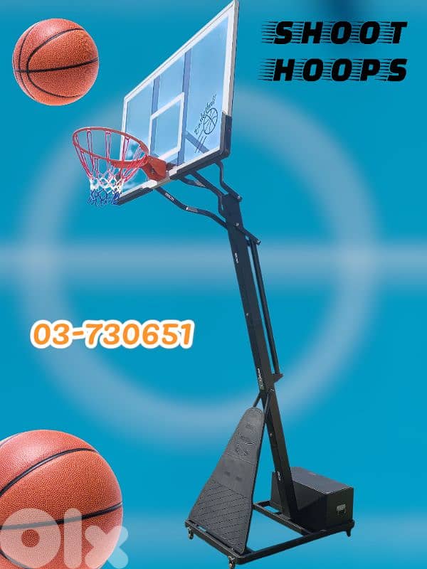 580$ movable basketball hoop (shoot slam dunk) 0