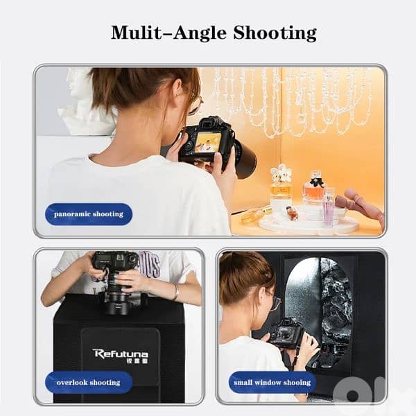 Softbox Studio photography 80 x 80 cm 3