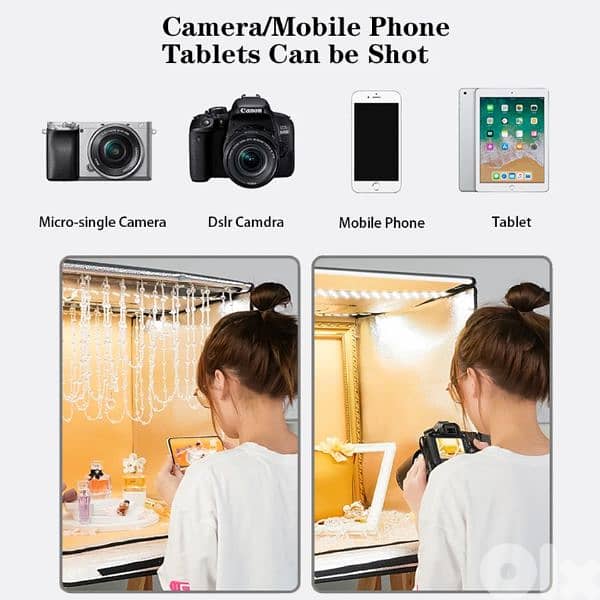 Softbox Studio photography 80 x 80 cm 4