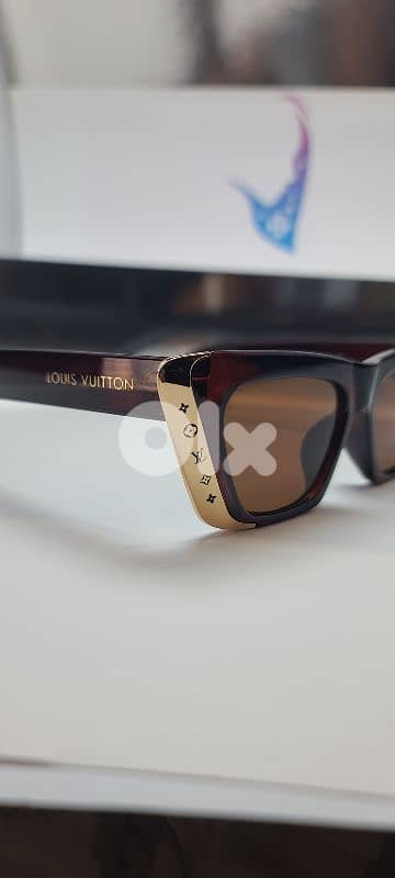 Louis Vuitton Fame Cat Eye Sunglasses Brown 0