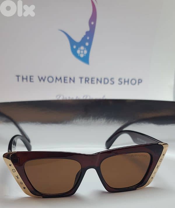 Louis Vuitton Fame Cat Eye Sunglasses Brown 3