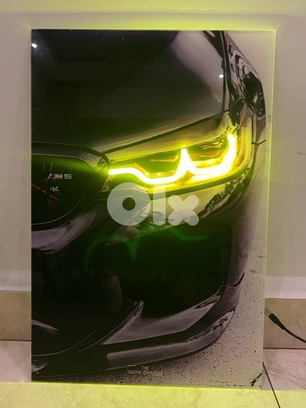 BMW M5 PLEXIGLASS LED 0