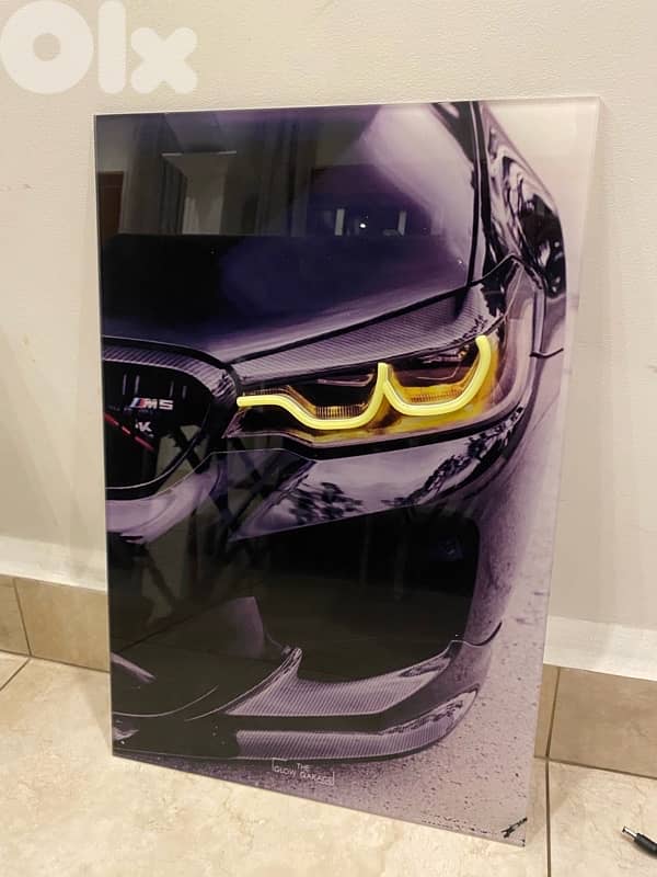 BMW M5 PLEXIGLASS LED 1