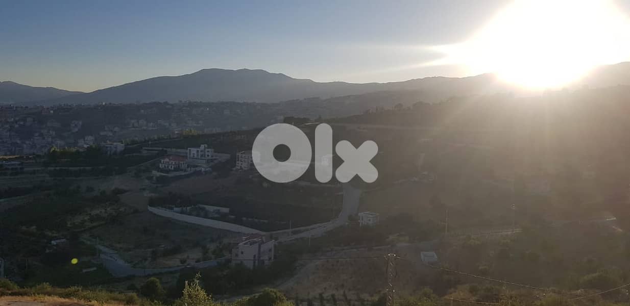 zahle land 1266 sqm, panoramic view of the city #6671 1