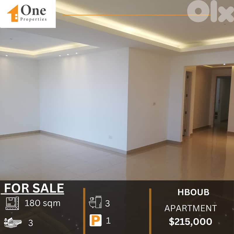 APARTMENT FOR SALE IN HBOUB 0