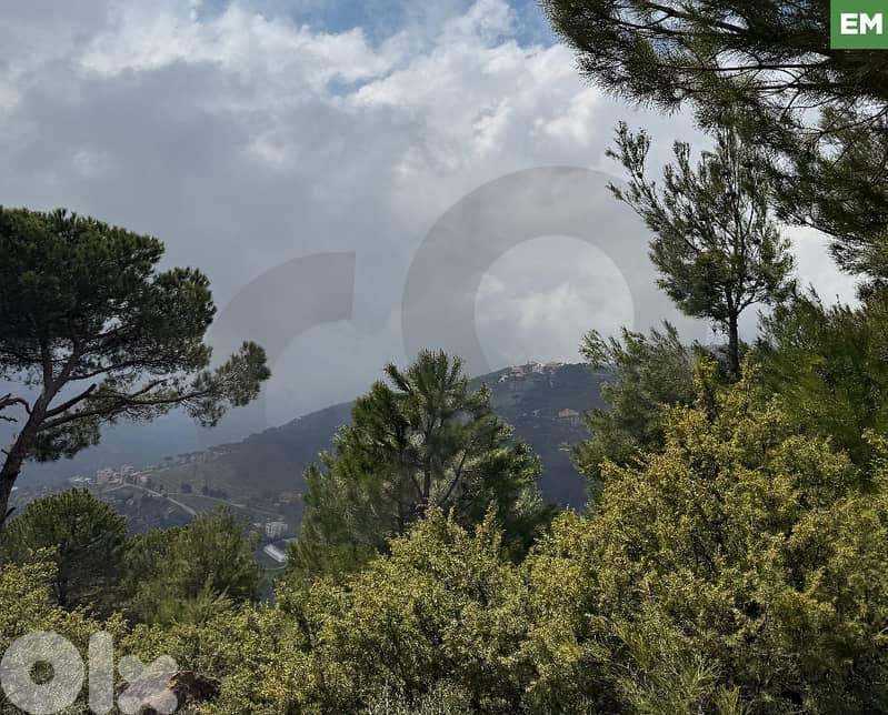 flat land in the picturesque Qanat Beqish, Metn/قناة بقش  REF#EM123792 0
