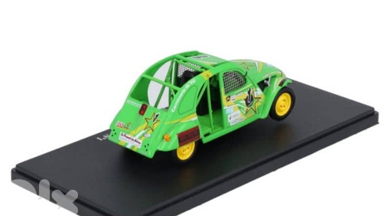 Citroën 2CV Cross Quarte Fois diecast car model 1;43 4