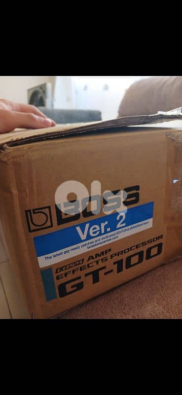 boss multi-effects pedal gt 100 2