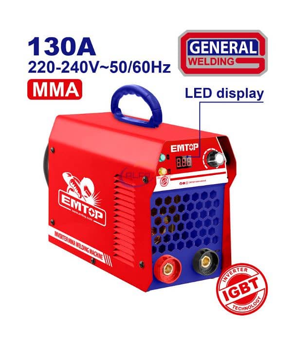 welding machine 130amper EMTOP مكنة تلحيم 0