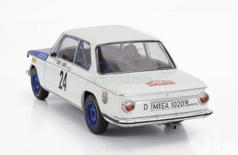 BMW 2002 ti (Rally Monte Carlo 1969) diecast car model 1;18 2