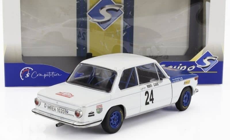 BMW 2002 ti (Rally Monte Carlo 1969) diecast car model 1;18 4