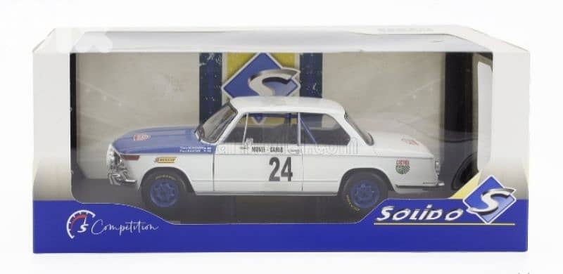BMW 2002 ti (Rally Monte Carlo 1969) diecast car model 1;18 7