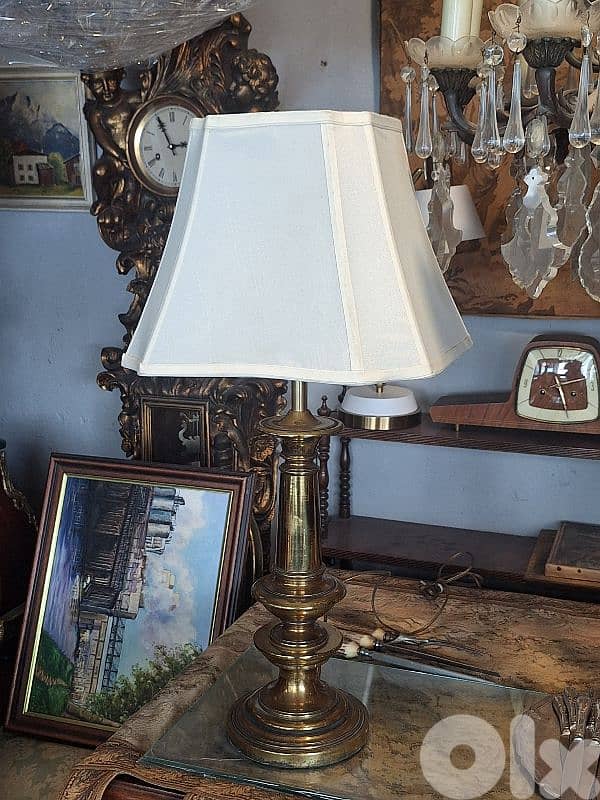 English brass lamp 2