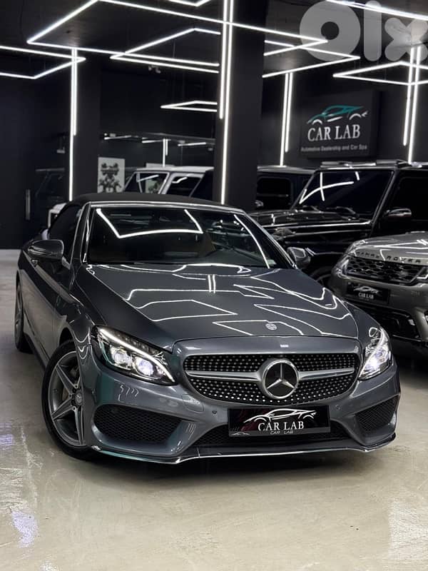 Mercedes C-Class 2017 convertible look AMG 0