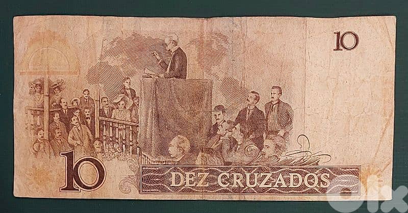 Brasil 10 Cruzados 1986. P-209 1