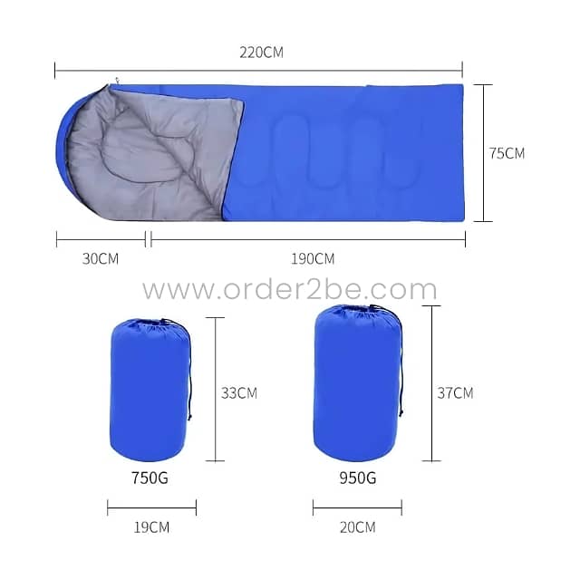 2-in-1 Sleeping Bag & Quilt – Lightweight, Unzips to Blanket, 3-Season 6