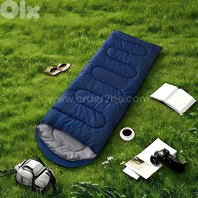 2-in-1 Sleeping Bag & Quilt – Lightweight, Unzips to Blanket, 3-Season 7