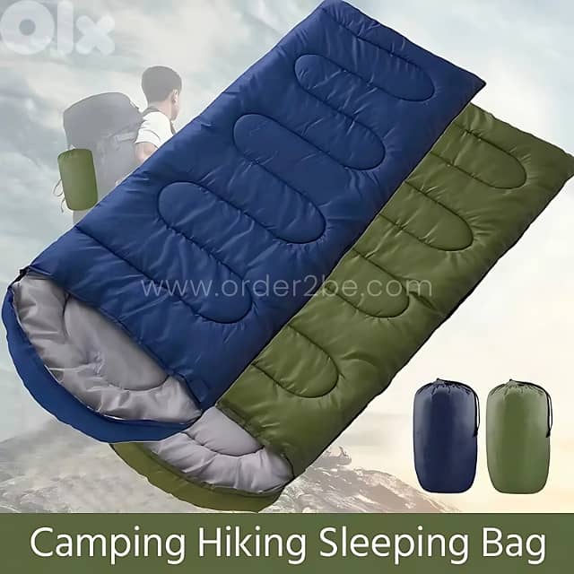 2-in-1 Sleeping Bag & Quilt – Lightweight, Unzips to Blanket, 3-Season 10