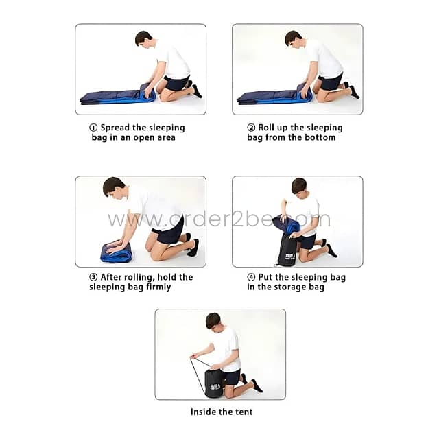 2-in-1 Sleeping Bag & Quilt – Lightweight, Unzips to Blanket, 3-Season 12