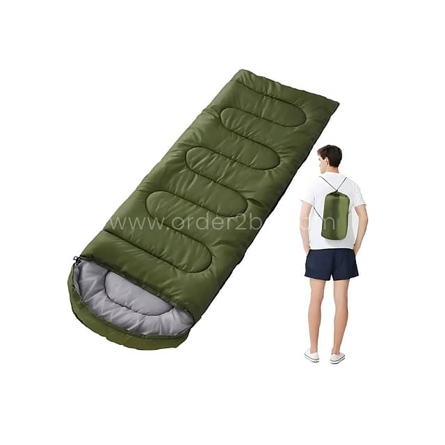 2-in-1 Sleeping Bag & Quilt – Lightweight, Unzips to Blanket, 3-Season 14