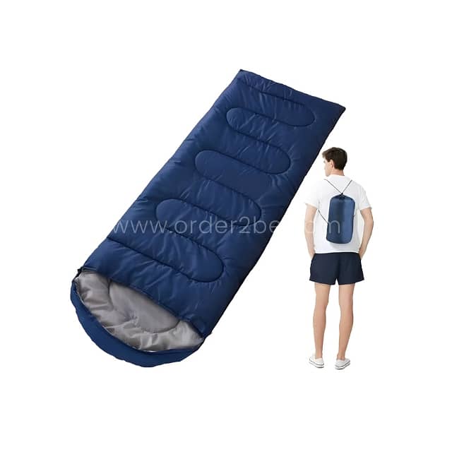 2-in-1 Sleeping Bag & Quilt – Lightweight, Unzips to Blanket, 3-Season 15