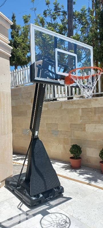 480$ Movable basketball hoop (Backboard 140x90cm) 0