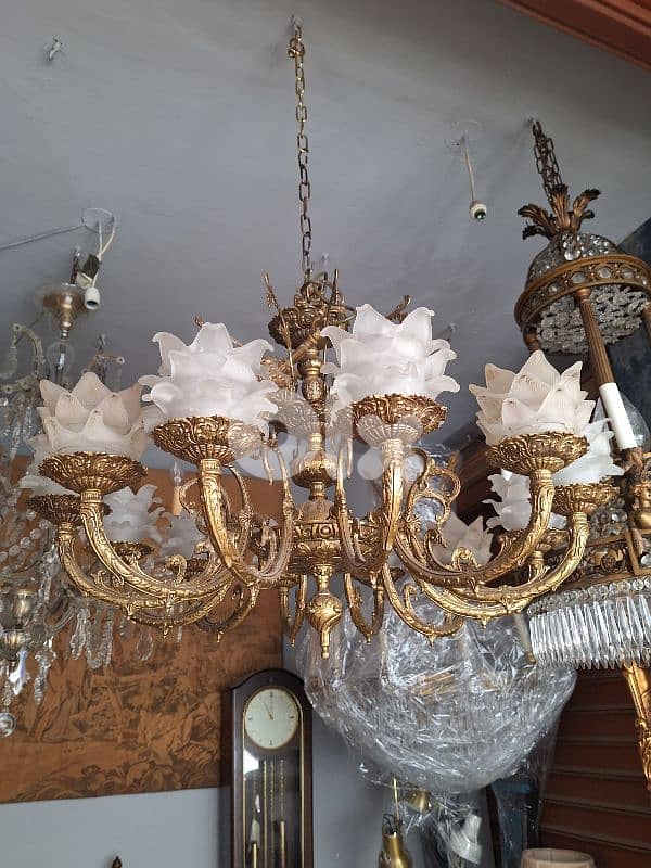 bronze antique chandelier 2