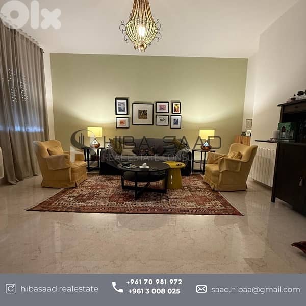 Apartment for rent in Hazmieh شقة للإيجار في الحازمية 0