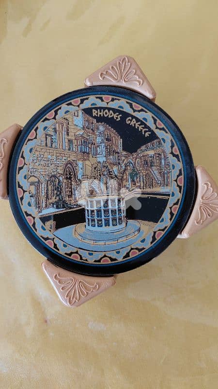 sous verres en porcelaine 1