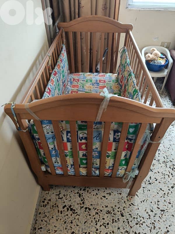 Baby Bed / Crib - New born, Youpala, Table Chair 4