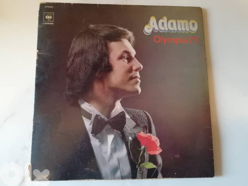 Salvatore Adamo – En El Olympia vinyl album gatefold 0