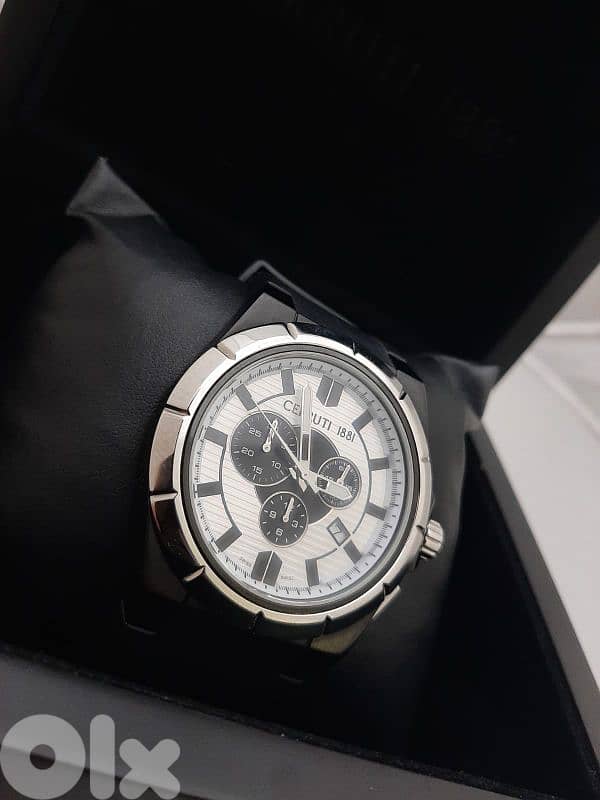 cerruti 1881 chronograph watch 2