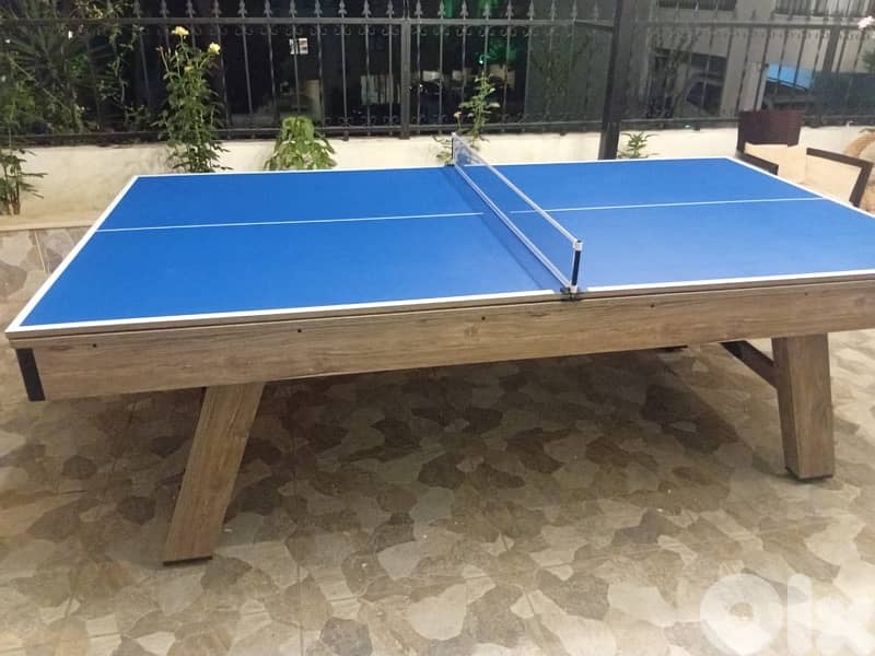 Pool Table 3 in 1 table tennis / Dinning top 6
