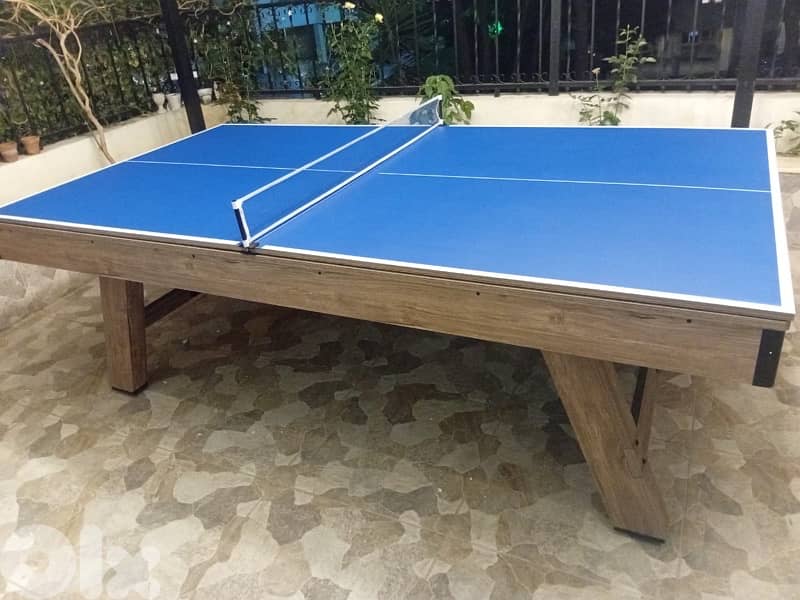 Pool Table 3 in 1 table tennis / Dinning top 7