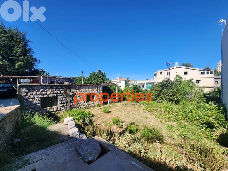 Land with an old stone house for sale in Kfardebian - CPKRH22 0