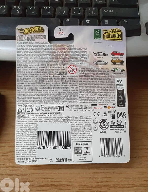 Hot Wheels '91 BMW M5 diecast car model 1;64 1