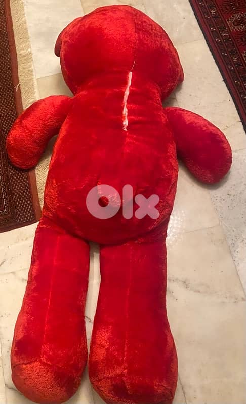 big red teddy bear 1