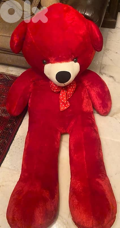 big red teddy bear 2