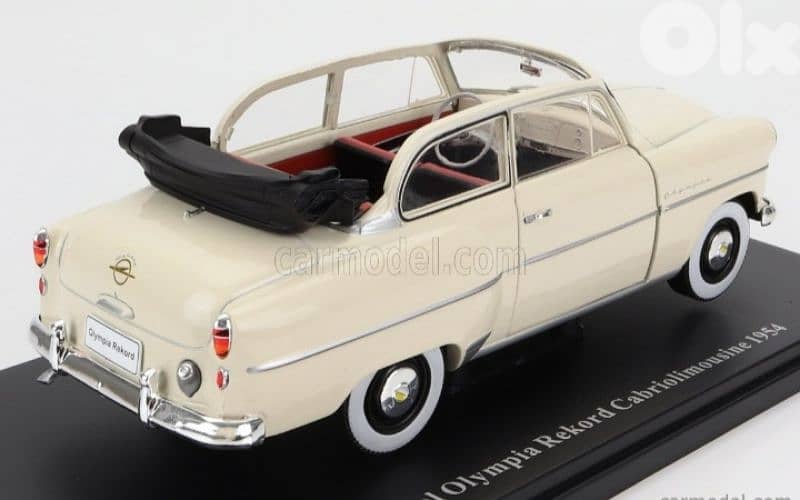 Opel Olympia Rekord 1954 diecast car model 1;24 2