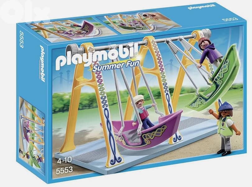 PLAYMOBIL Amusement Park Ride Summer Fun 4-10 years old - boy & girl 4