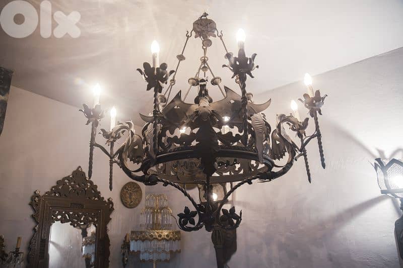 large italian chandelier 1