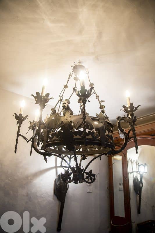 large italian chandelier 6