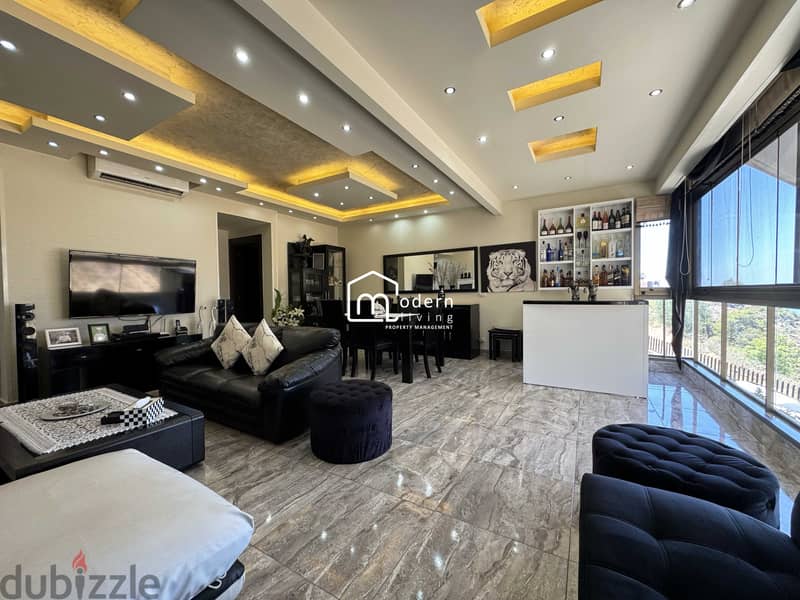 135 Sqm - Furnished Apartment for Rent in Dbayeh 0