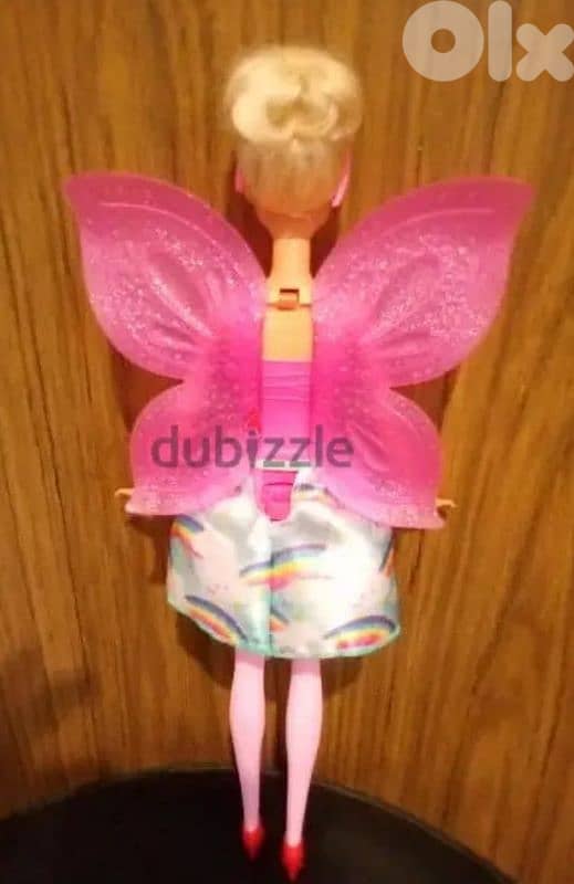 Barbie DREAMTOPIA FLYING WINGS FAIRY Mattel Good doll, no fly wings 3