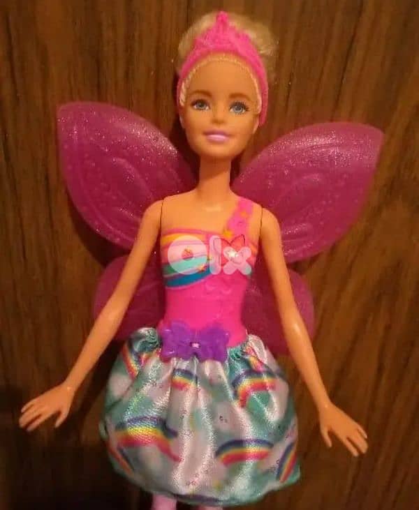 Barbie DREAMTOPIA FLYING WINGS FAIRY Mattel Good doll, no fly wings 4