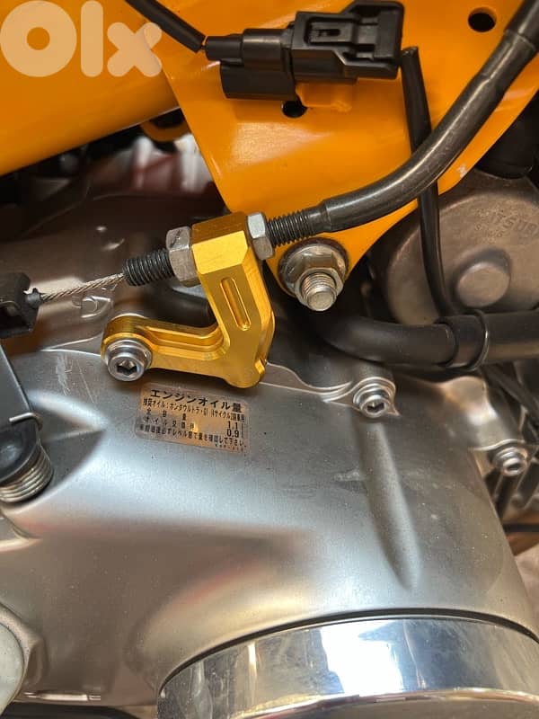 Honda monkey 125 cc all aftermarket sport parts added 3