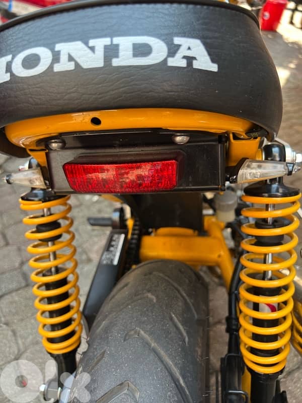 Honda monkey 125 cc all aftermarket sport parts added 8