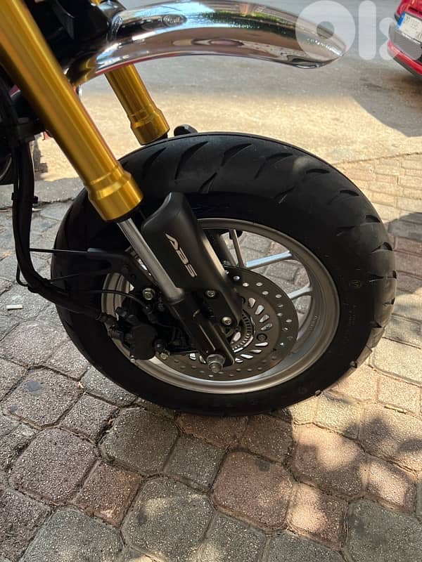 Honda monkey 125 cc all aftermarket sport parts added 14