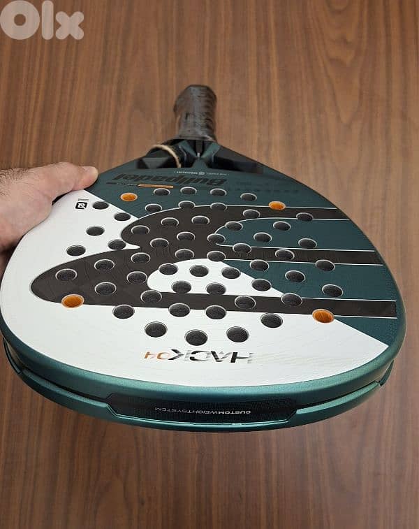 Bullpadel Hack 04 model 2025 18K price 250$ 3