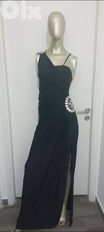 black evening dress 0